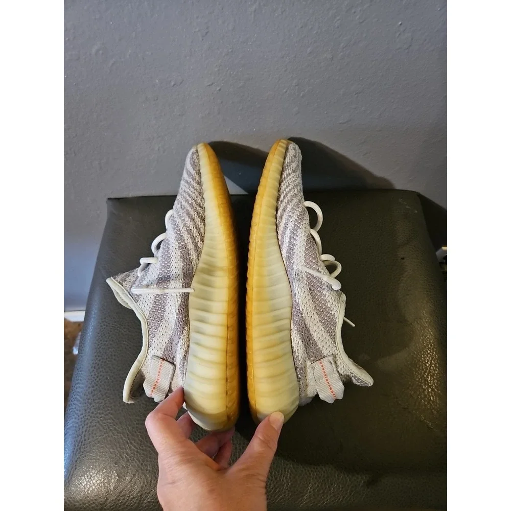 Adidas Yeezy Boost 350 V2 Low Zebra White-Black Men's Size 10‎ great cond. (S115